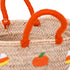Candy Corn and Pumpkin Halloween Tote